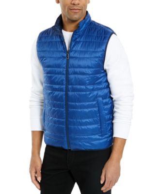 michael kors vest blue