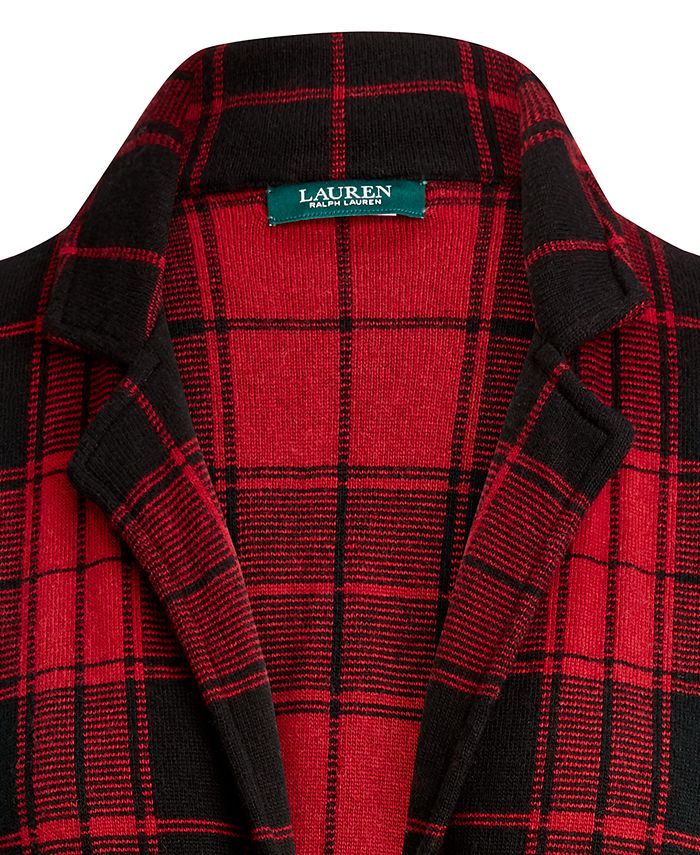 Lauren Ralph Lauren Tartan Blazer Macy's