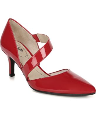 red heels with diamonds