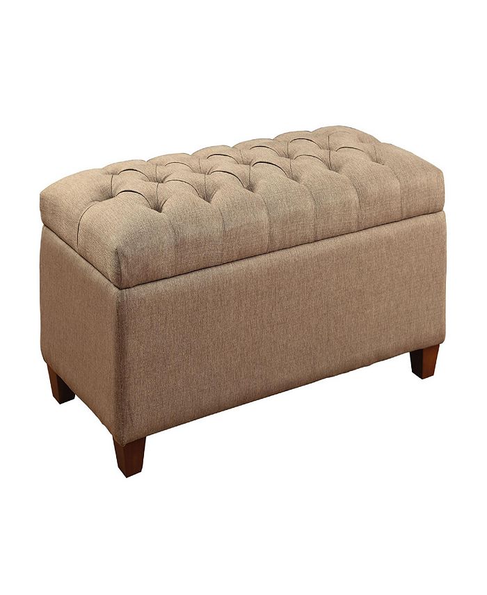 Coaster Home Furnishings Simeon Tufted Storage Bench - Macy's