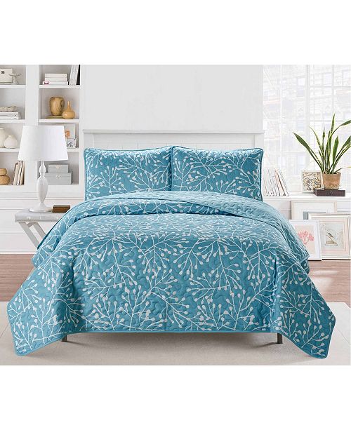Causual Living Casual Living Branches 3 Piece Quilt Collection