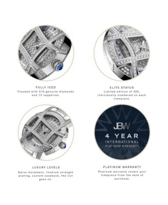 Women's Olympia Platinum Series Diamond (2 1/2 ct. t.w.) Stainless Steel Watch, 38Mm