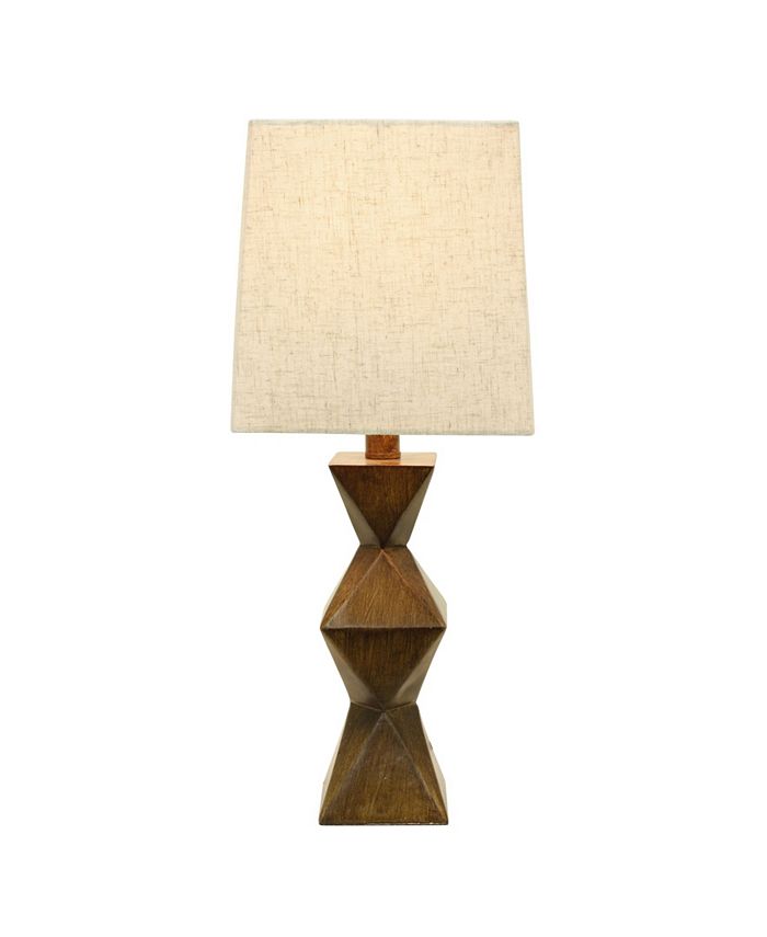 Jimco Lamp & Manufacturing Co Decor Therapy Knox Stacked Diamond Lamp Macy's