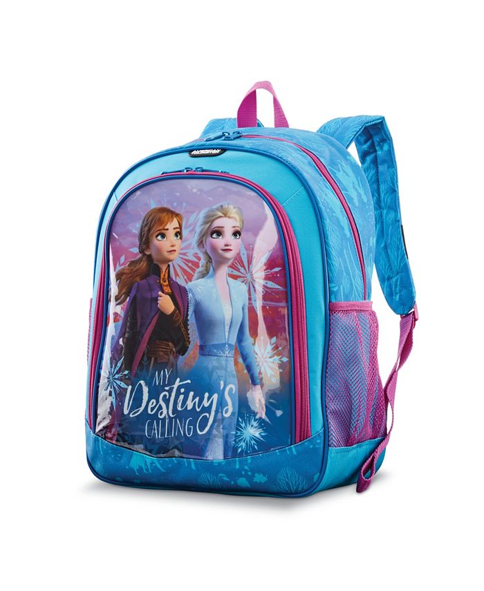 American Tourister Disney's Frozen Anna and Elsa Backpack, Blue