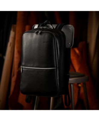 samsonite classic leather backpack
