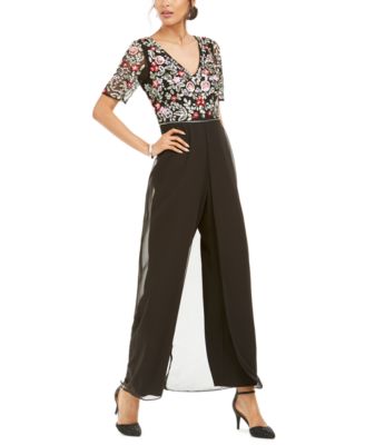 macy's adrianna papell jumpsuit