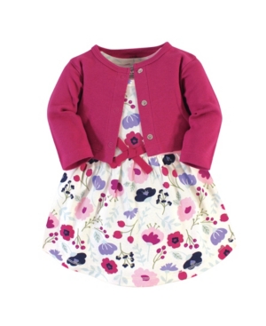 Touched by Nature Baby Girl Organic Dress and Cardigan
