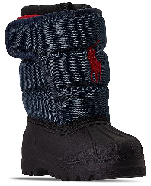 Polo Ralph Lauren Toddler Boys Hamilten Ii Ez Boots From Finish