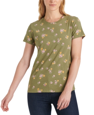 image of Lucky Brand All-Over Printed T-Shirt