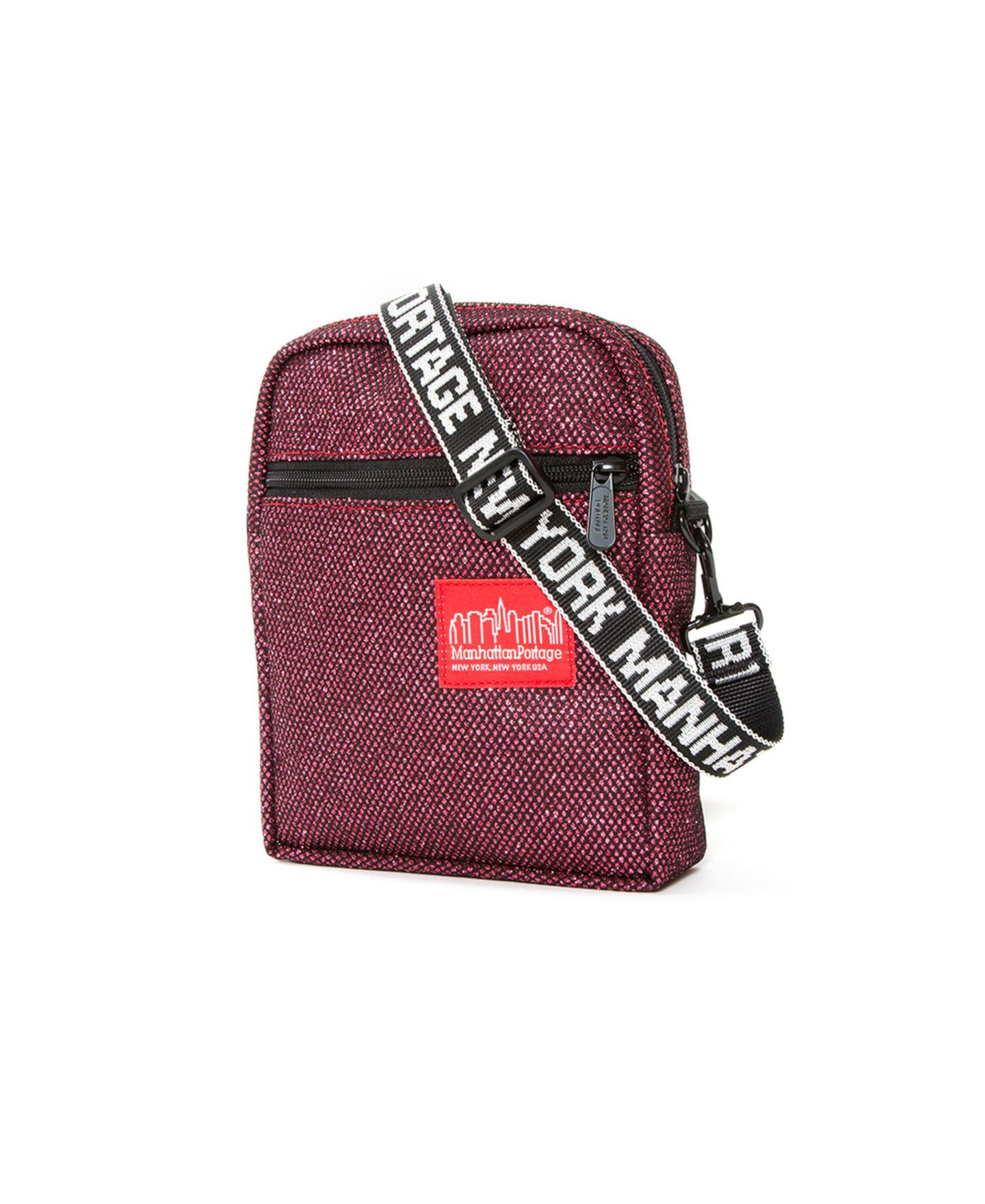 Женская сумка Manhattan Portage Emblem Midnight City Lights, цвет: Burgendy — фото 1