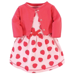 Touched by Nature Toddler Girl Organic Dress and Cardigan