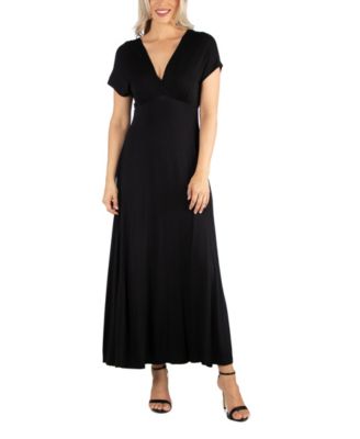 cap sleeve maxi dress casual
