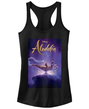 Disney Juniors' Aladdin Aladdin Live Action Cover Ideal Racerback Tank Top