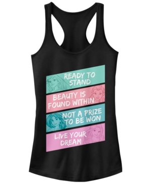 Disney Juniors' Princesses Motivational Princess Ideal Racerback Tank Top