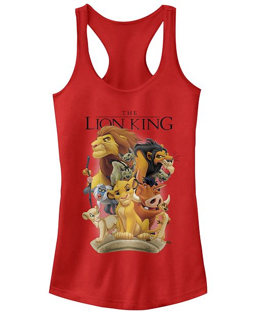 Disney Juniors Lion King Tall Cast Ideal Racerback Tank Top