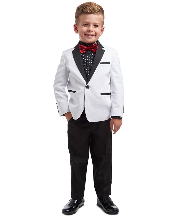 Calvin Klein Toddler Boys 4-Pc. Suit Set & Reviews - Sets & Outfits - Kids  - Macy's