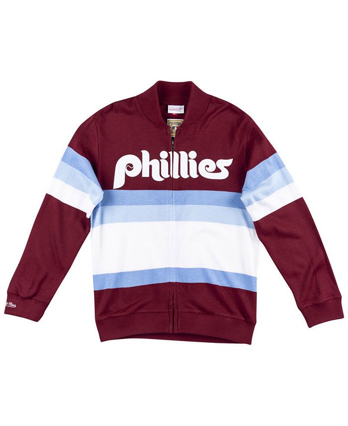 Mitchell & Ness Men's Philadelphia Phillies Authentic Sweater Jacket -  Macy's