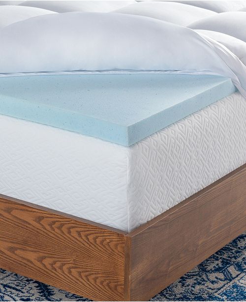 Brookside Pillow Top And Gel Memory Foam Mattress Topper Twin