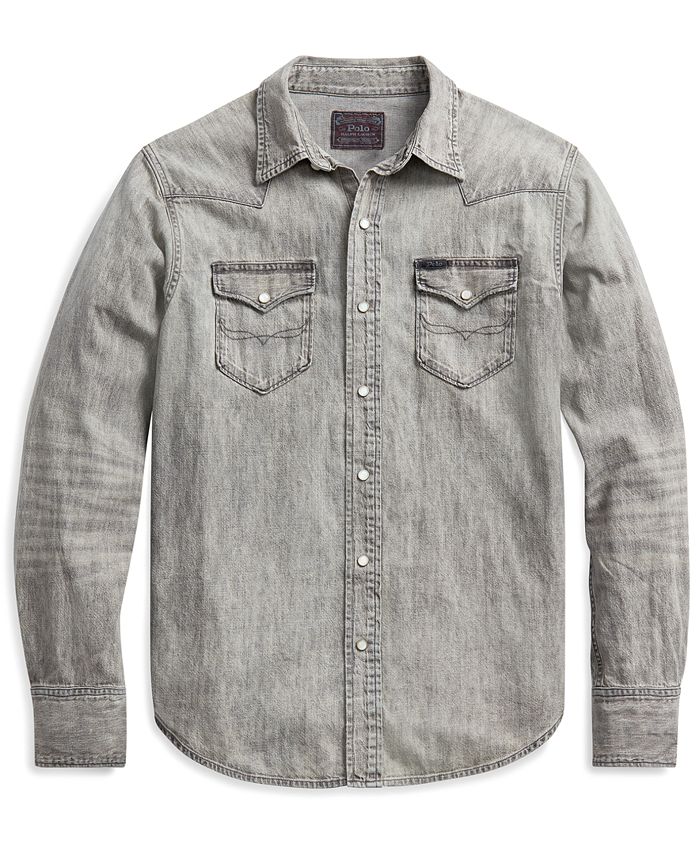Polo Ralph Lauren Men's Classic Fit Western Shirt Macy's
