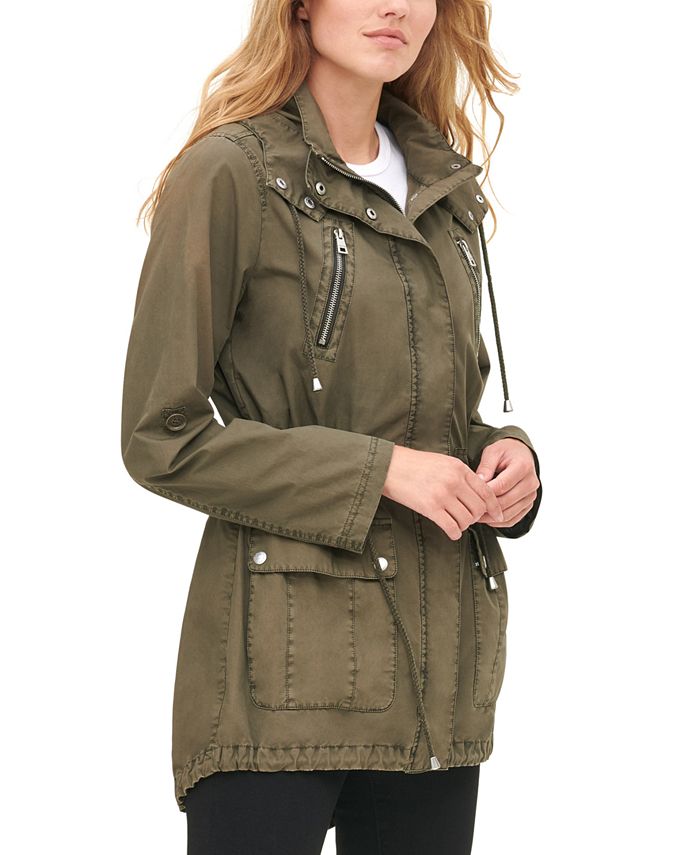 Levi's Women's Hooded Utility Jacket & Reviews - Jackets & Blazers - Women  - Macy's