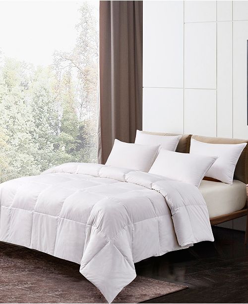 Kathy Ireland Light Warmth White Goose Feather And Down Fiber