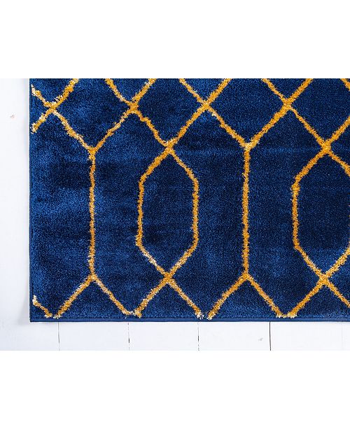 Navy And Gold Rug Safavieh Heritage Navy/Gold 8 ft. x 10 ft. Area Rug