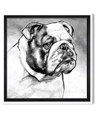 English Bulldog Canvas Art, 12