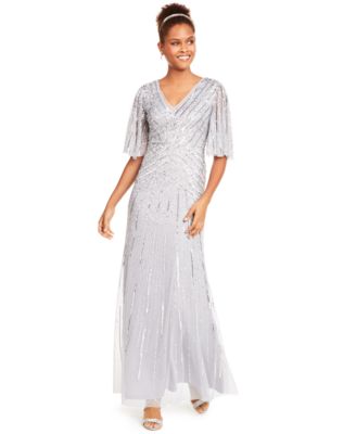 macys beaded dress