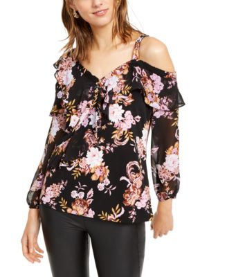 macys inc cold shoulder tops