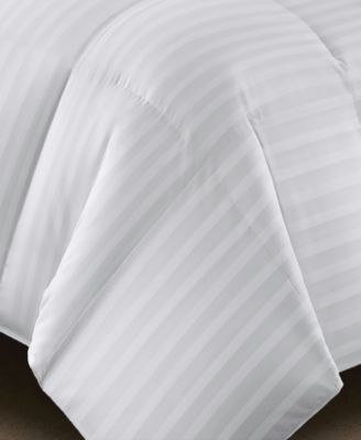 Duraloft&reg; Down Alternative 500 Thread Count Damask Stripe Comforter, Full/Queen