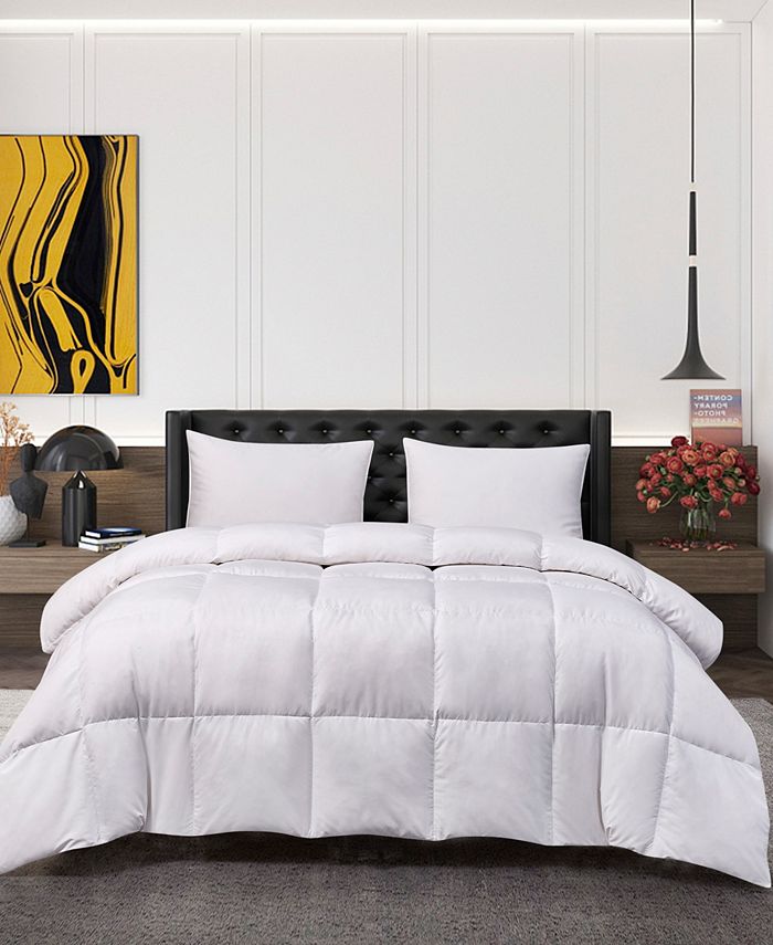Kathy Ireland White Feather Down Full/Queen Comforter Macy's