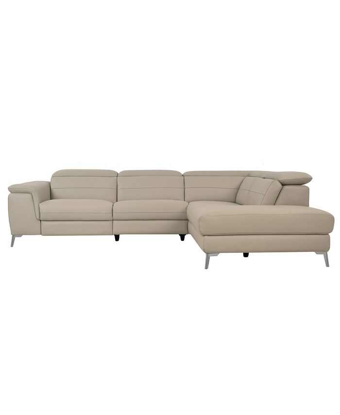 Furniture Amite 2pc Power Reclining Sectional Sofa Macy's