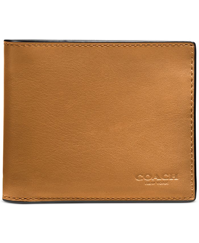 Macy's men's top coach wallets