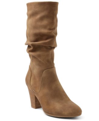 XOXO Strasburg Slouch Boots - Macy's