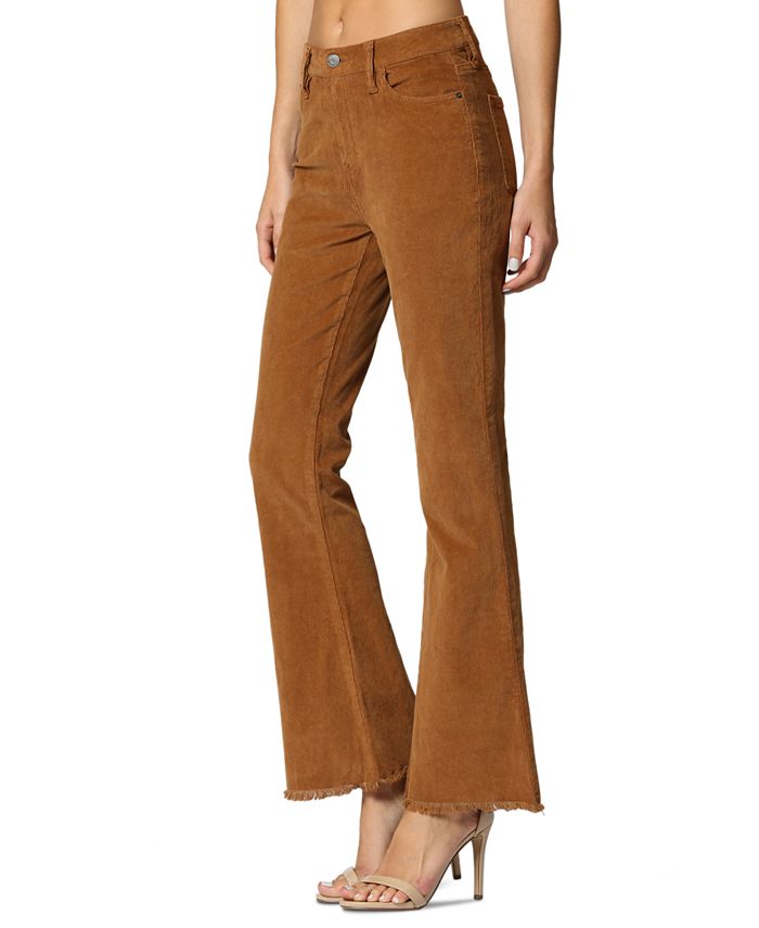 Hidden Jeans Flare Corduroy Pants - Macy's