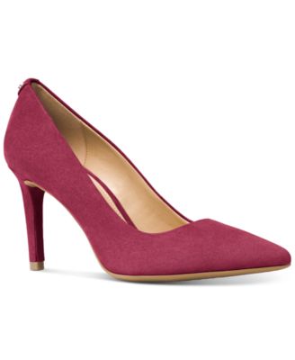 michael kors black heels macy's