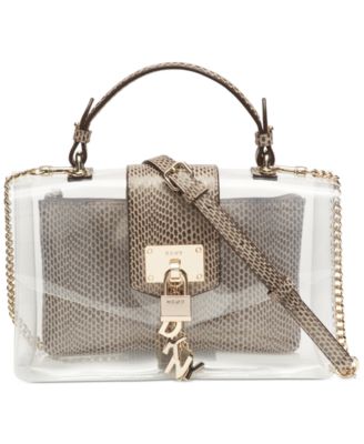 dkny clear bag