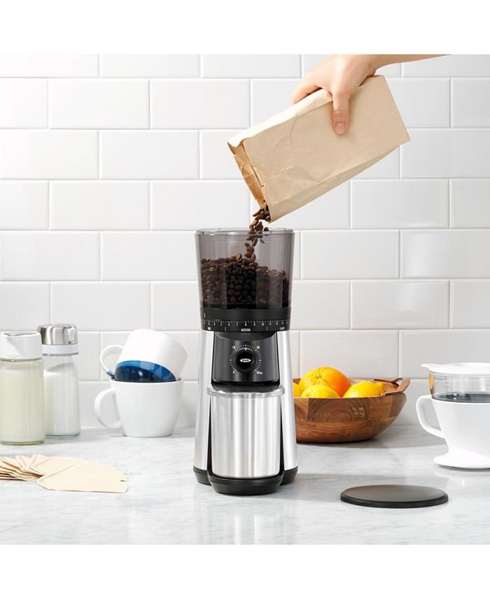OXO Conical Burr Coffee Grinder with 15 GrindSize Settings Macy