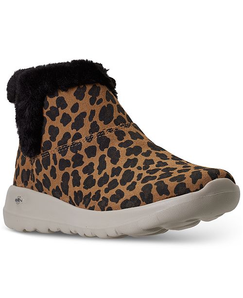 Skechers Women S On The Go Joy Snow Kitty Winter Boots From