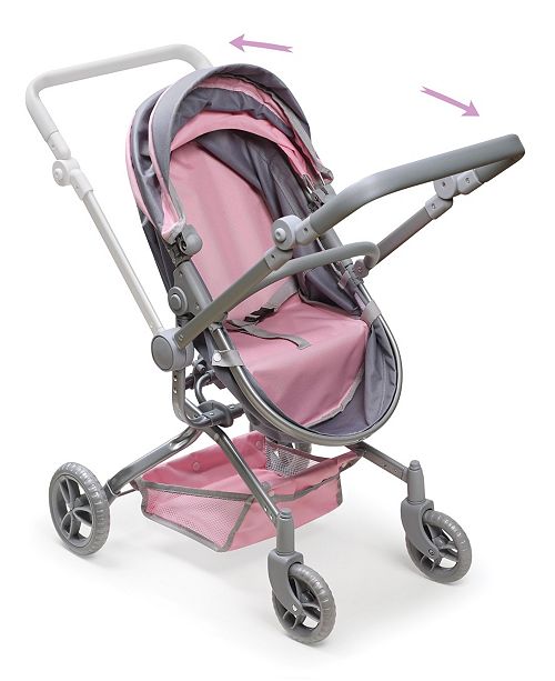 Badger Basket Daydream MultiFunction Single Doll Pram Stroller