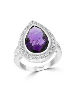 image of Effy Amethyst (6-1/2 ct. t.w.) Ring in Sterling Silver