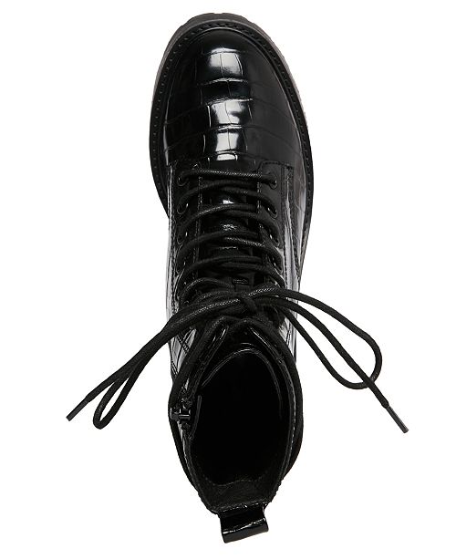 Steve Madden Tornado - Botas De Combate Para Mujer