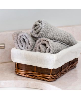 Honey Can Do 7-Piece Wicker Hamper & Basket Set