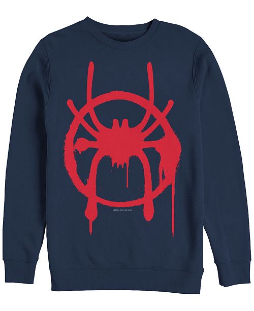 Marvel Men S Spider Man Into The Spider Verse Miles Morales Chest