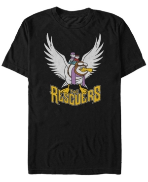 Disney Men's Rescuers Orville Flight Logo Short Sleeve T-Shirt
