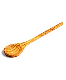 Olive Wood Round Cooking Spoon 12"