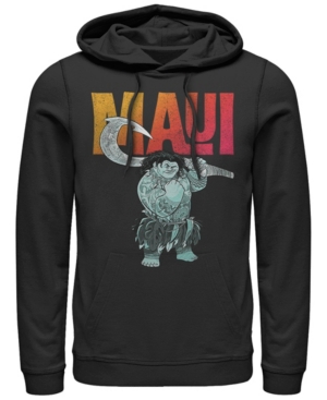 Disney Men's Moana Maui Portrait Pullover Hoodie