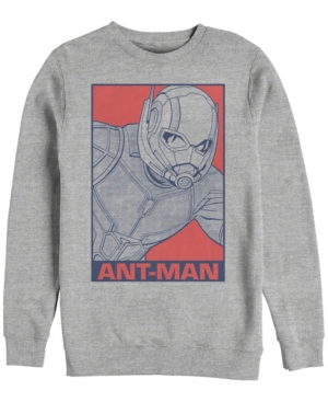 Marvel Men's Avengers Endgame Ant-man Pop Art Poster Crewneck Fleece