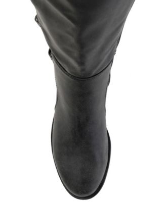 Women's Carly Wide Calf Belted Knee High Boots