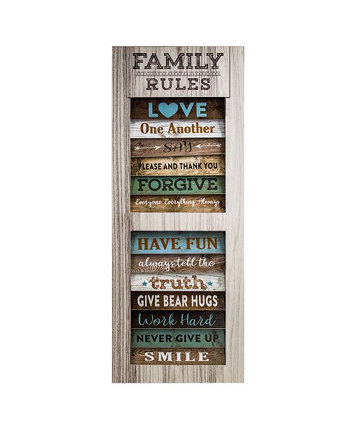 Crystal Art Gallery American Art Decor Family Rules Inspirational Shuttered Window Wall Decor Reviews All Wall Decor Home Decor Macy S